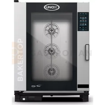Pec na pizzu Pekařská pec 10x 600x400 mm, plynová, 25 kW | UNOX, BAKERTOP MIND.Maps PLUS COUNTERTOP