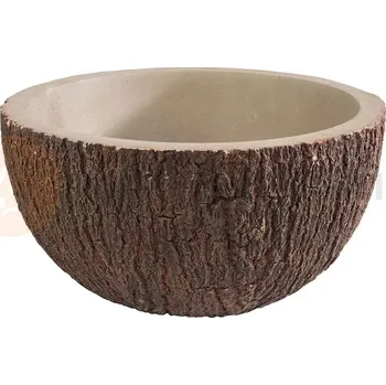 Servírovací stolek Miska z betonu Ø 23 cm | APS, Coconut