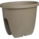 Plastkon PLASTKON, balkónový květináč OVI 30 cm, capuccino