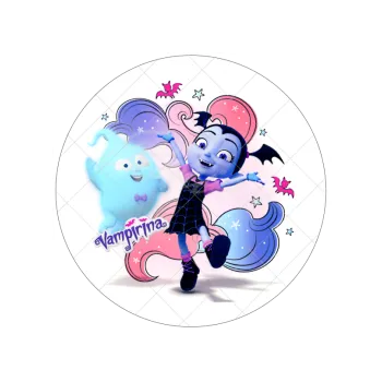 Jedlá dekorace na dort VAMPIRINA a duch, VARIANTA Jedlý papír 1248