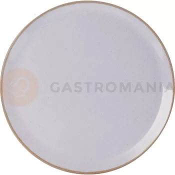 Vybavení pro přežití Talíř na pizzu z porcelánu, Ø 32 cm, světle šedý | PORLAND, Seasons Ashen