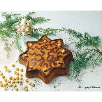 Kuchyňská sůl Forma na moučníky a dorty SFT202 BIG STAR 26x5 cm | SILIKOMART, Uniflex