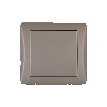 vypínač spínač č.1 ELEGANT - titan, komplet