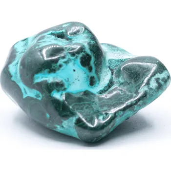 Milujeme Kameny Chryzokol s malachitem - tromlovaný kámen CRM19 354521