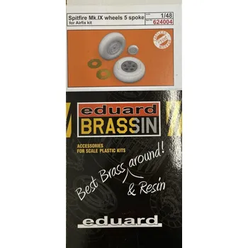 Plastikový model BRASSIN 1/24 Spitfire Mk.IX wheels 5spoke (AIRF)