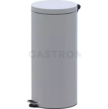 Nádoba na led Pedálový odpadkový koš s nehořlavou příměsí 30 l, 65x30 cm, bílý | ALDA, Freedom Fresh Hotel Safe