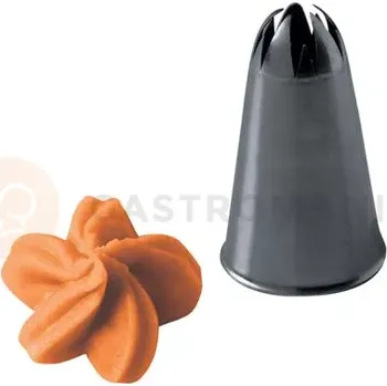 Výroba svíčky Cukrářská špička Květina, sada 5 ks - 25x42x5 mm - BX0510 | MARTELLATO, Flower & Petals Nozzles