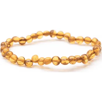 Náramek Milujeme Kameny Jantar - náramek kulička NK87 8251