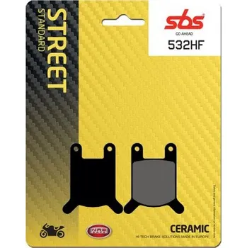 Brzda pro motocykl Přední brzdové destičky SBS Beta 50 Squirrel 1983 směs HF