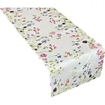 Decora Spring I 40 x 140 cm bílý/květiny