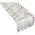 ubrus Decora Spring I 40 x 140 cm bílý/květiny