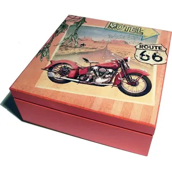 Dárková krabička Veronika Netolická Krabička 1P - route 66