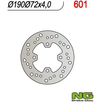Brzda pro motocykl Zadní brzdový kotouč NG Honda 50 X8R-S S / X8R-X 1998 - 2004