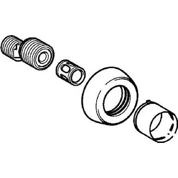 Vodovodní baterie Hansa Příslušenství - Sada růžic a připojovacích etážek 59913824