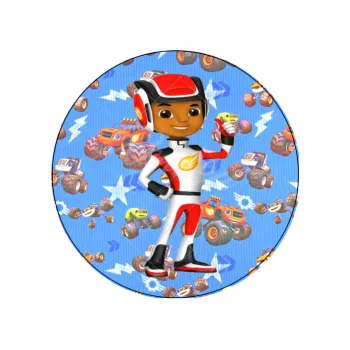 Jedlá dekorace na dort PLAMÍNEK, VARIANTA Jedlý papír 1102