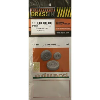 Plastikový model BRASSIN 1/48 F-35A wheels (TAM)