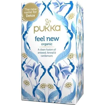 Čaj Pukka ajurvédský čaj Detox feel new, 20 sáčků