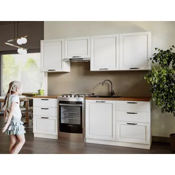 Kuchyňská linka Bog Fran Kuchyňská linka Charlotta 240 bez PD (240/180), bílá