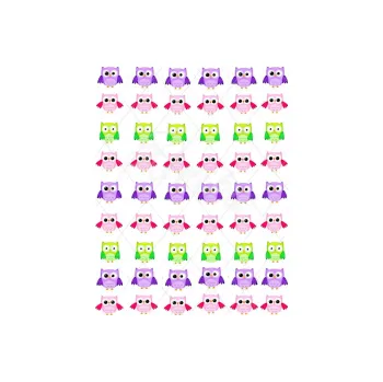 Jedlá dekorace na dort SOVIČKY s40