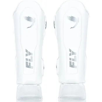 Chránič holeně pro bojový sport Chrániče holení Fly Spectre M 2.0 - bílá