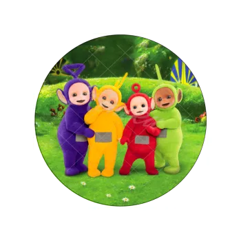 Jedlá dekorace na dort TELETUBBIS, VARIANTA Jedlý papír 1126