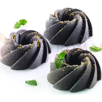 Kuchyňská sůl Silikonová forma 600x400 mm SQ070 Swirl, 40x 60 ml, 68x30 mm | SILIKOMART, 60x40 Sessanta Quaranta