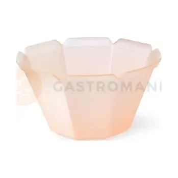 Jednorázové nádobí Miska Smeraldo na dezerty z červeného plastu, 0,15 l, balení 100 kusů | ALCAS, 138/1