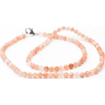 Náhrdelník Milujeme Kameny Sluneční kámen - náhrdelník fazetovaný kulička NAFK23 84862