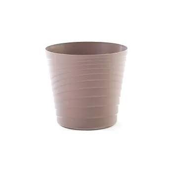 Květináč Gardino Gardino, Květináč SWING, průměr 30 cm, hnědý