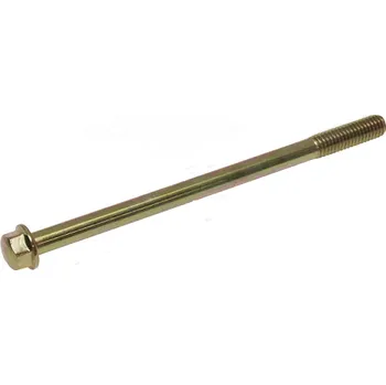 Matice šroub M6x1 x 95 mm s límcem žlutý