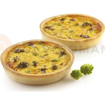 Kuchyňská sůl Silikonová forma na tartaletky, 4x 120x30 mm, 2 ks. | SILIKOMART, Air Plus 12 Round