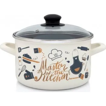Hrnec Metalac Master of Kitchen, Hrnec se skleněnou poklicí 16 cm, 2 l