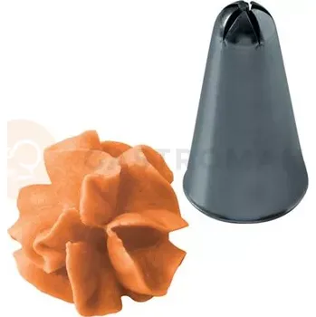 Výroba svíčky Cukrářská špička Květina - 25x43x3 mm - BX0190-1 | MARTELLATO, Flower & Petals Nozzles