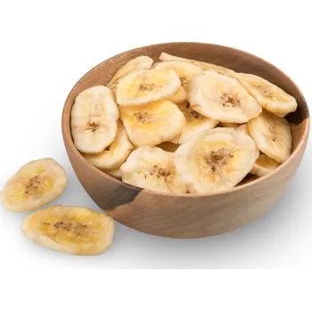 Sušené ovoce Alika Zdravé ořechy Banán plátky 500g