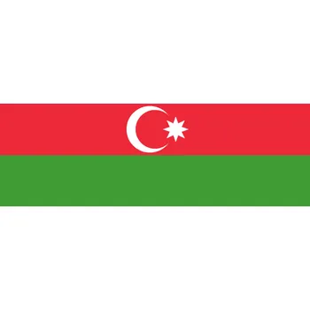 Vlajka Vlajka Azerbajdžán o velikosti 90 x 150 cm