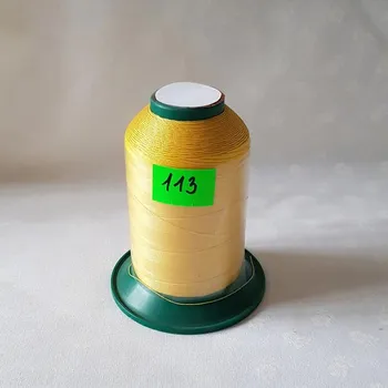 Nit NITĚ čalounická žlutá č.113 Různí výrobci