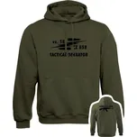 Mikina s kapucí vz. 58 CZ 858 Tactical Operator BACKSIDE - olivová