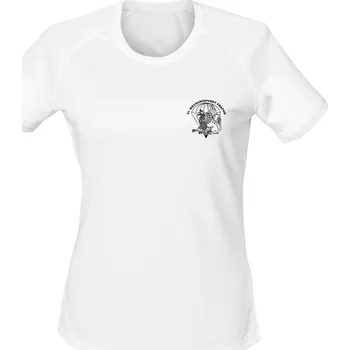 Dámské tričko Dámské funkční tričko 41. mechanizovaný prapor SIMPLE - bílá