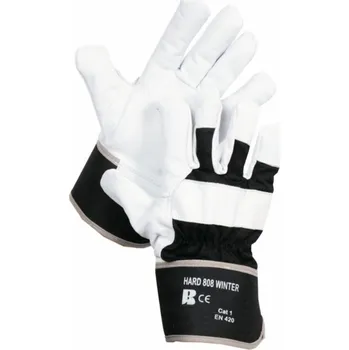 Pracovní rukavice BAN HARD WINTER 03121 / Kombinované zateplené rukavice 10,5