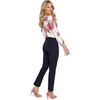 Dámské kalhoty Dámské kalhoty K093 - Makover pudrovo-růžová M-38