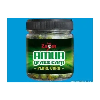 Návnadová surovina CarpZoom Foukaná kukuřice Amur Grass Carp Pearl Corn 210ml