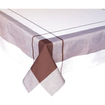 ubrus Ubrus celoroční, Káro hnědé