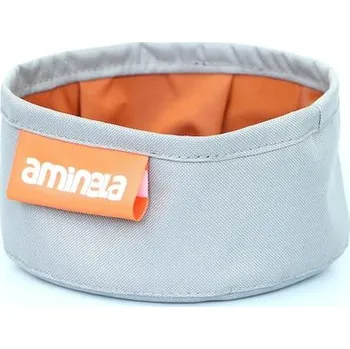 Miska pro psa Aminela Cestovní miska Aminela 1,5l - šedá