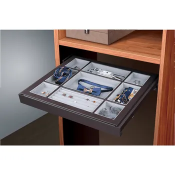 Interex design Výsuvný organizér na šperky NIKOL / Hnědá 600 mm