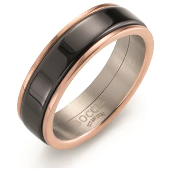Módní doplněk Prsten BOCCIA TITANIUM 0132-04 Velikost prstenu: 51