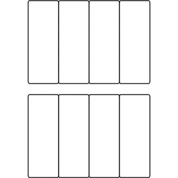 Speciální papír Etikety PRINT 48x130 mm bílé fotomatné (100xA4)