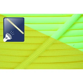 Lano Paracord 550 fluorescentní žlutá Jednotka: 50m