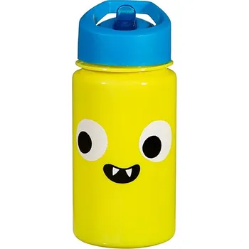 Příbor Sass & Belle Láhev na vodu MONSTER 400ml žlutá