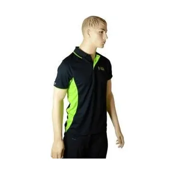 Rybářské oblečení R-SPEKT Polokošile Black Lime vel. L