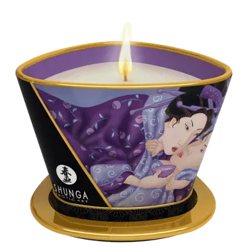 Masážní přípravek Shunga Libido Massage Candle Exotic Fruits - masážní svíčka 170ml